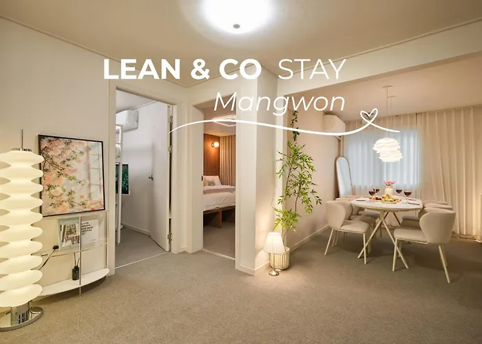 Appartement New 2r1b Lean&co House Mangwon Station Hongdae Hapjeong