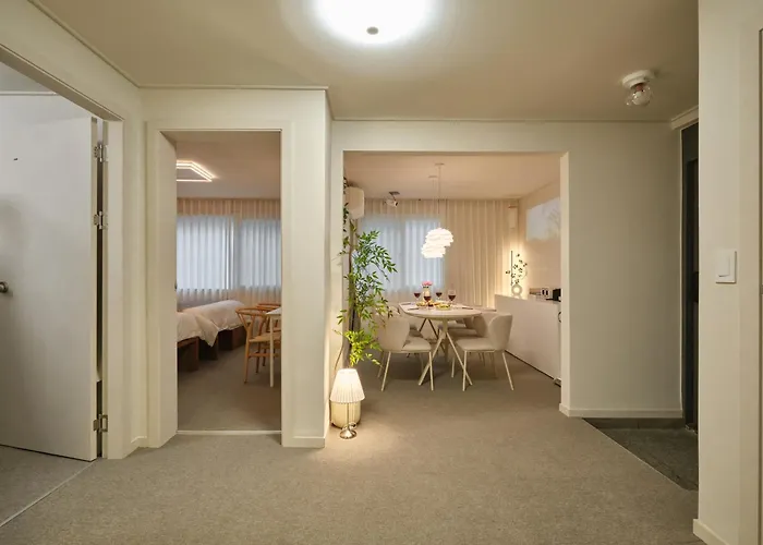 New 2r1b Lean&co House Mangwon Station Hongdae Hapjeong Appartement Seoel
