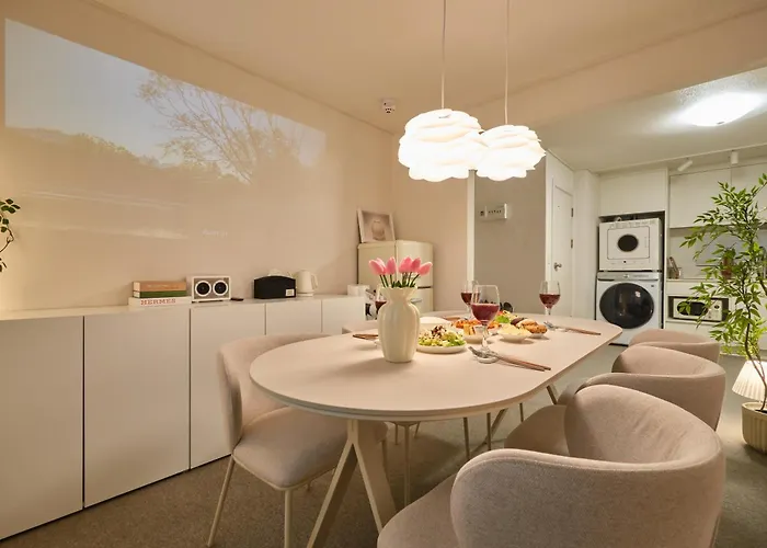 New 2r1b Lean&co House Mangwon Station Hongdae Hapjeong Appartement *